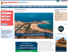Tablet Screenshot of fuerteventuracanarie.net